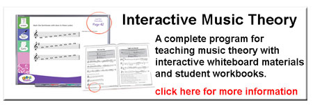 Interactive Music Theory Program