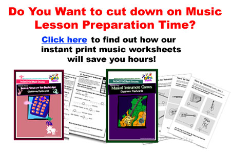 Cut Down music lesson preparation time