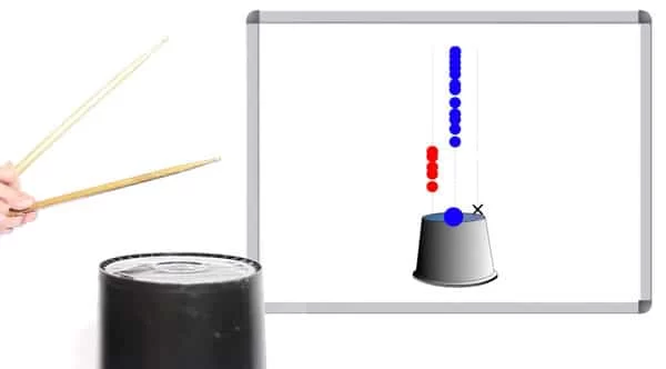 Classroom music activity - funky buckets
