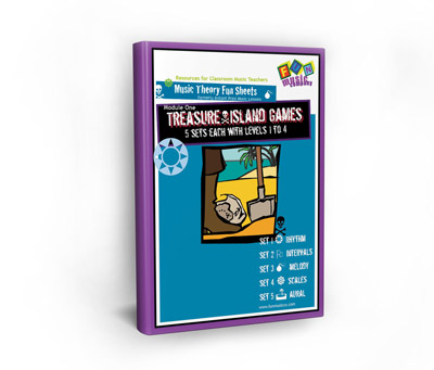 Fun Music Theory Worksheets - Treasure Island Games