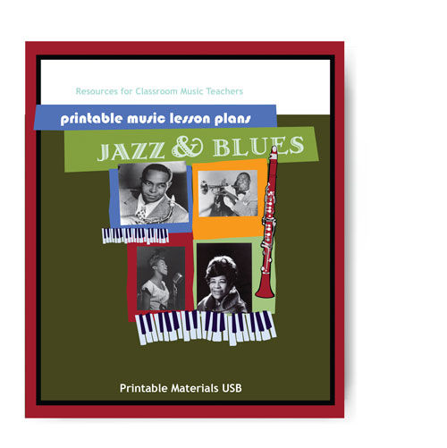 Music Lesson Plans about great artists of jazz and blues
