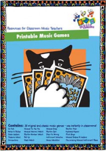 Printable Music Games for Music Lessons | The Fun Music Company