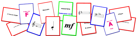 Flashcard note musicali - Mammarum