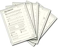 Printable Music Theory Assessments
