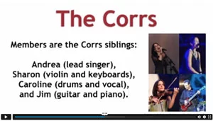 Corrs Screenshot