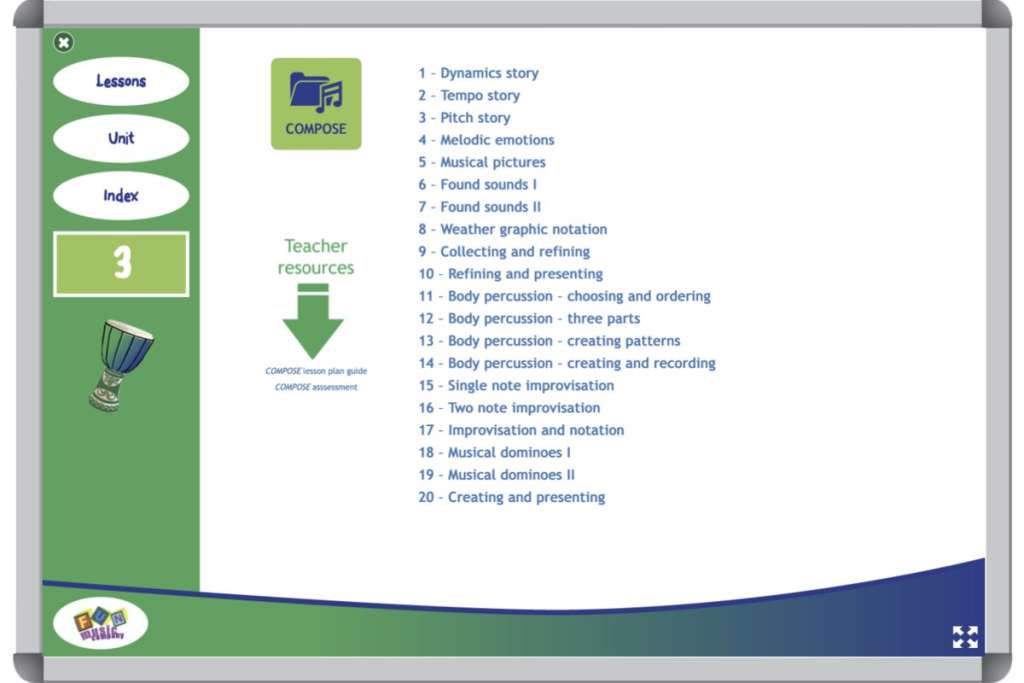 Music Curriculum Grade Three Composition Program