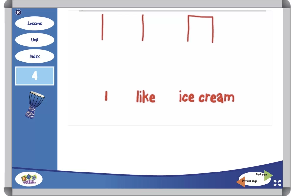 Grade 4 composition lesson introducing form and harmony elements in music