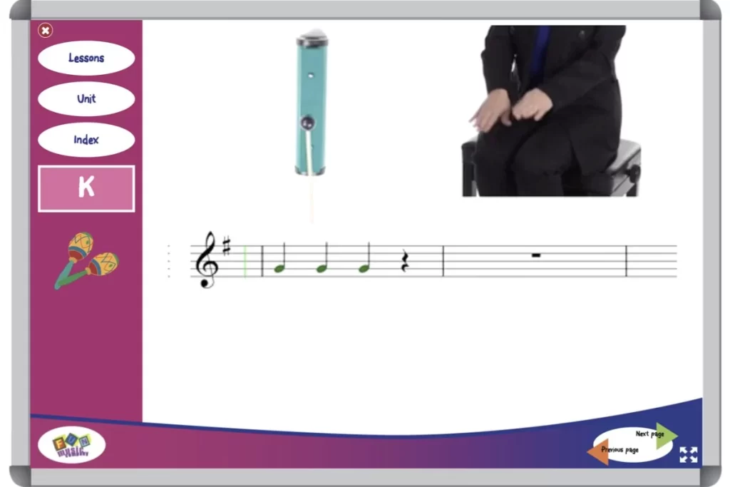 Sample Kindergarten Tuned Instrument Video