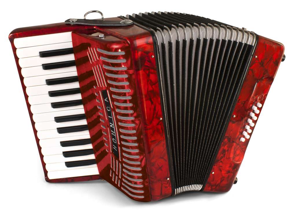 Accordion Used In St Patricks Music Lesson