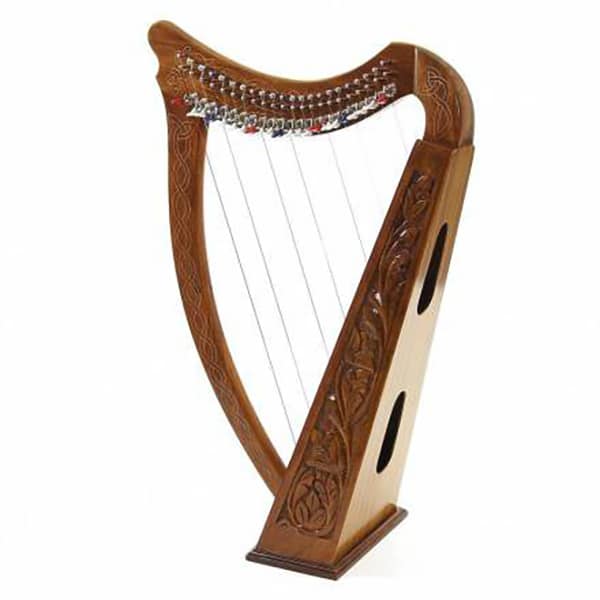 Irish Harp used in St Patricks Day Music Lesson