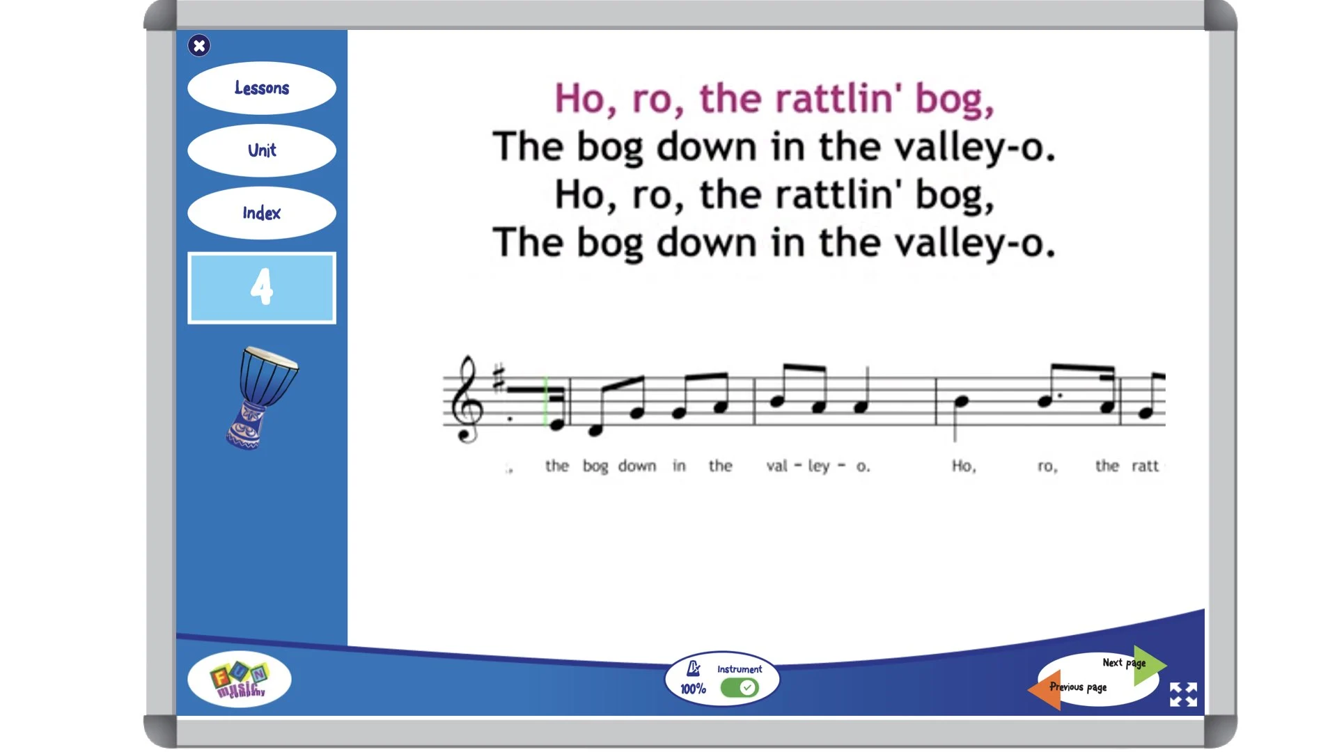 St Paticks Day Music Lesson Song - The Rattlin Bog