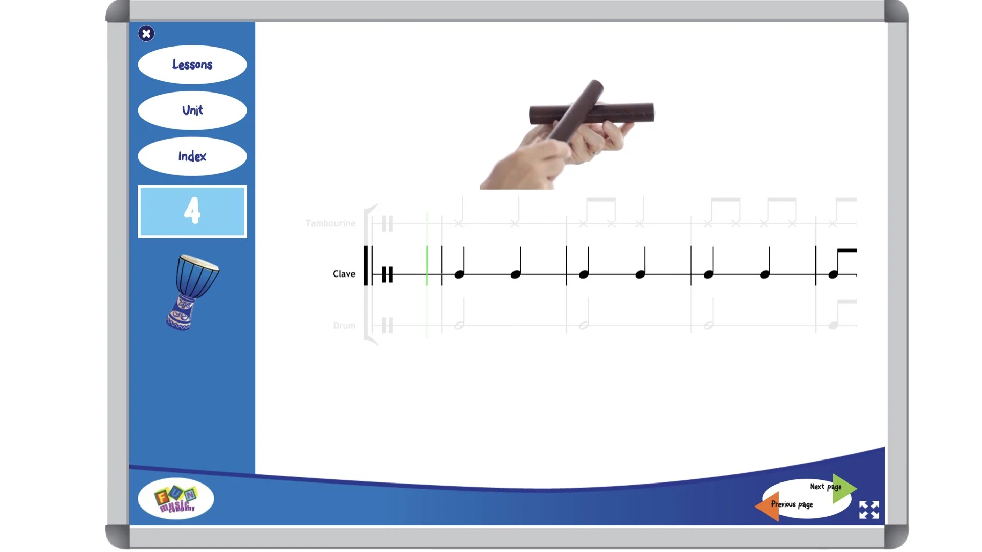 Step 3 Untuned Percussion Tutorial thumbnail for The Rattlin' Bog SING & PLAY arrangement