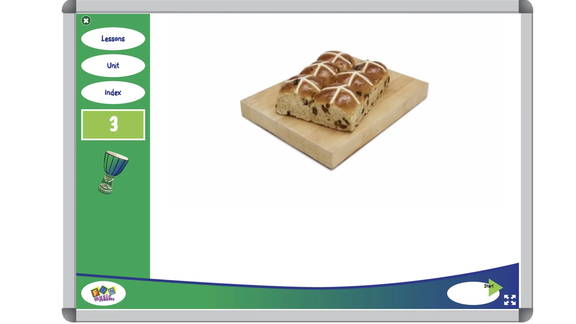 EasterBlogScreenshots.001 Step 1 Introduction Video thumbnail for Hot Cross Buns Arrangement