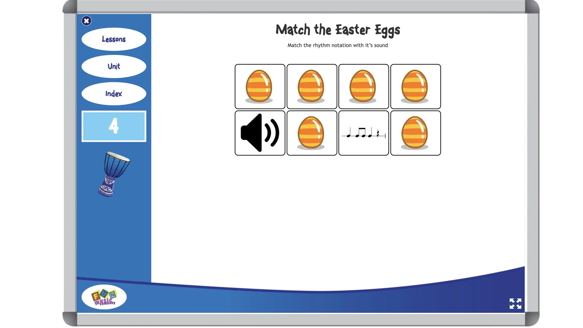 EasterBlogScreenshots.006 Grade Four Easter Music Lesson Game