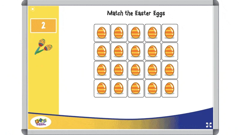 Music Lesson Ideas for Easter - Matching Game