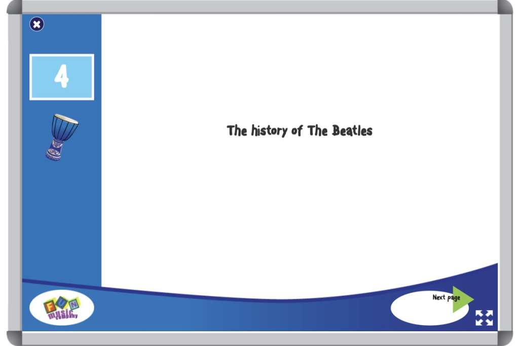 Grade 4 Music Substitute Music Lesson on the History of The beatles