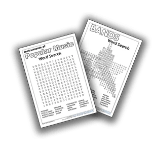 Word Search for Grade 5-6