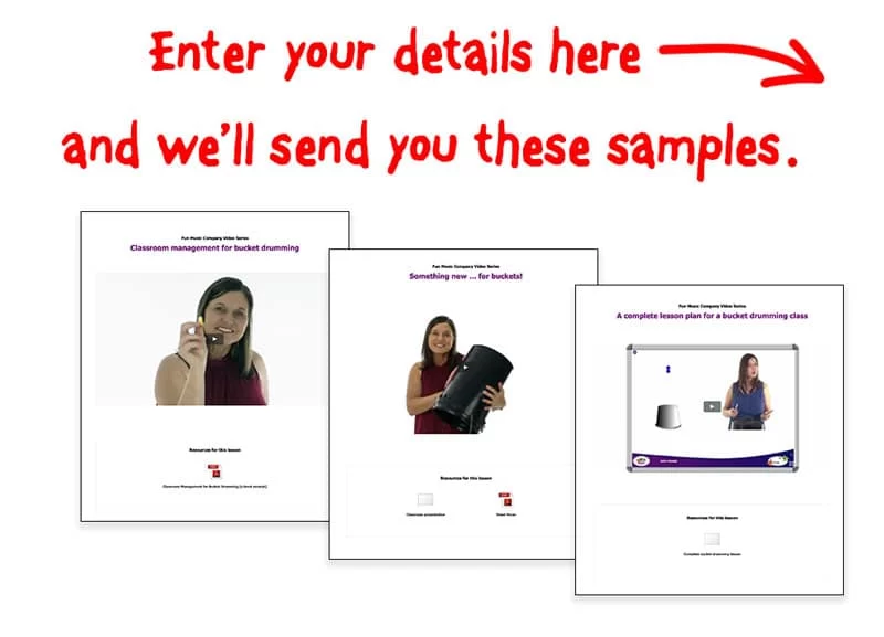 Bucket drumming sample pack