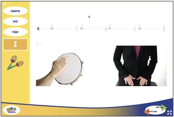 Untuned Percussion Christmas Music Lesson