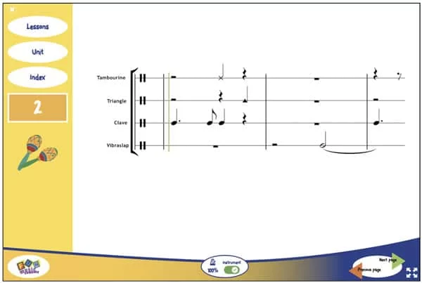 Untuned Percussion Sheet Music Christmas Music Lesson