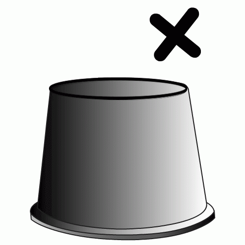 Bucket drumming stick click technique - clicking drumsticks together