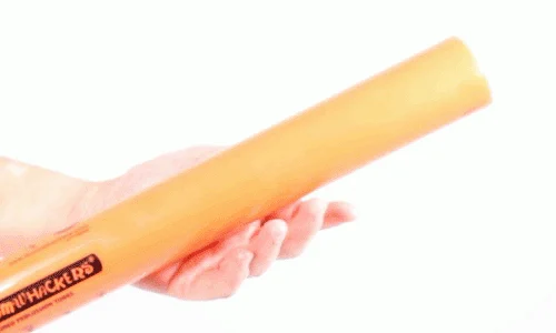 Boomwhacker_HandHit Standard method of playing boomwhackers - into hand