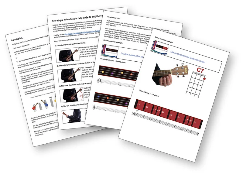 UkuleleEbookPages Pages for Ukulele Getting Started Ebook