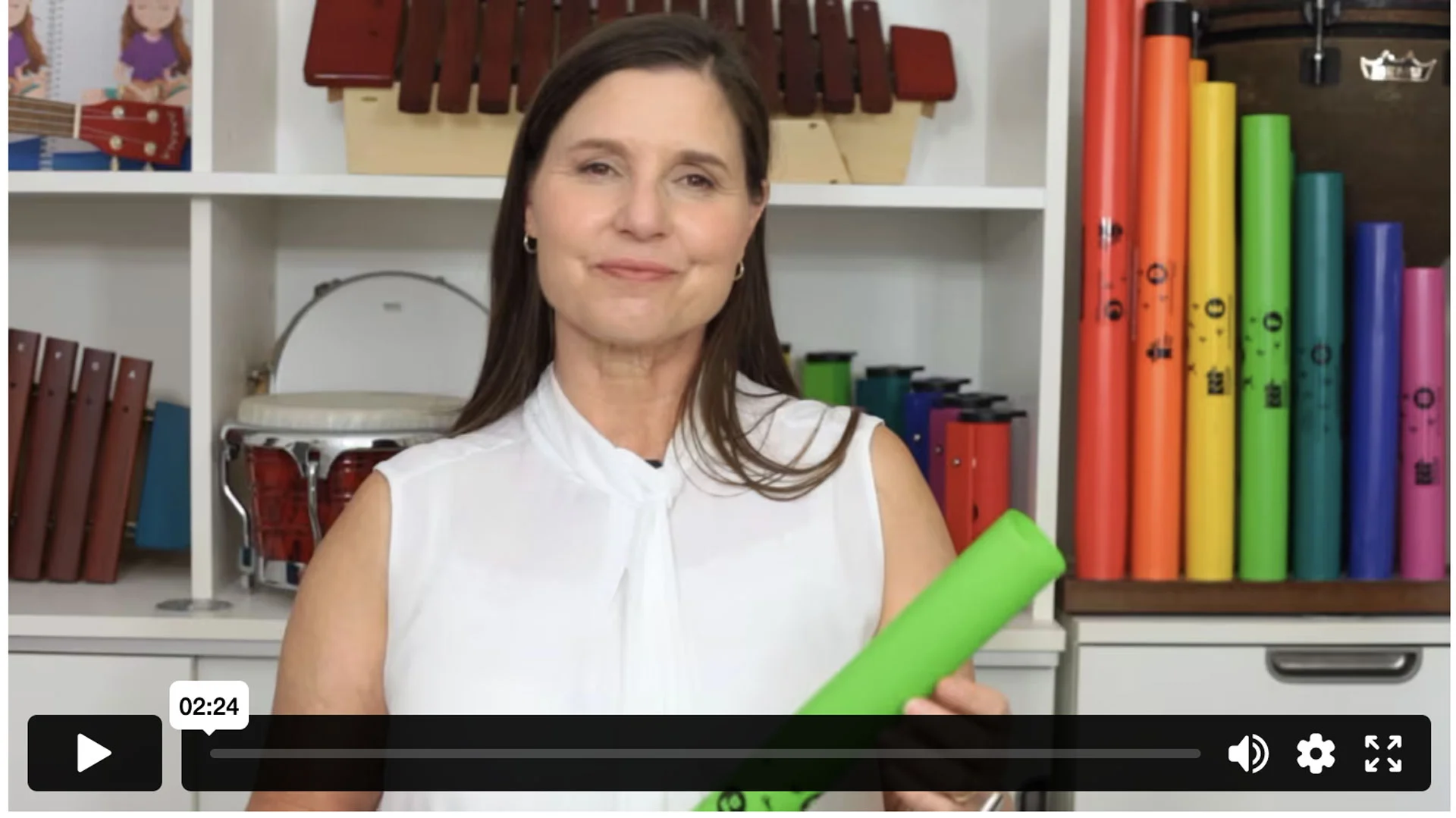 Video Holding Screen