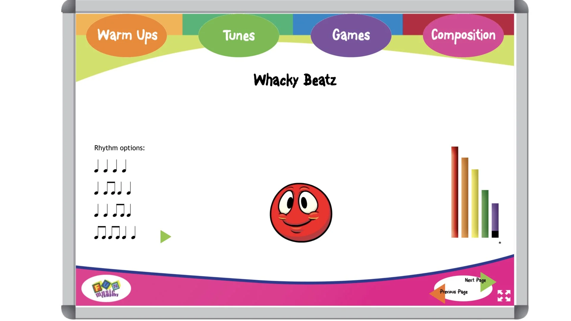 Boomwhacker Lesson Plan Activity Warmup - Whacky Beat