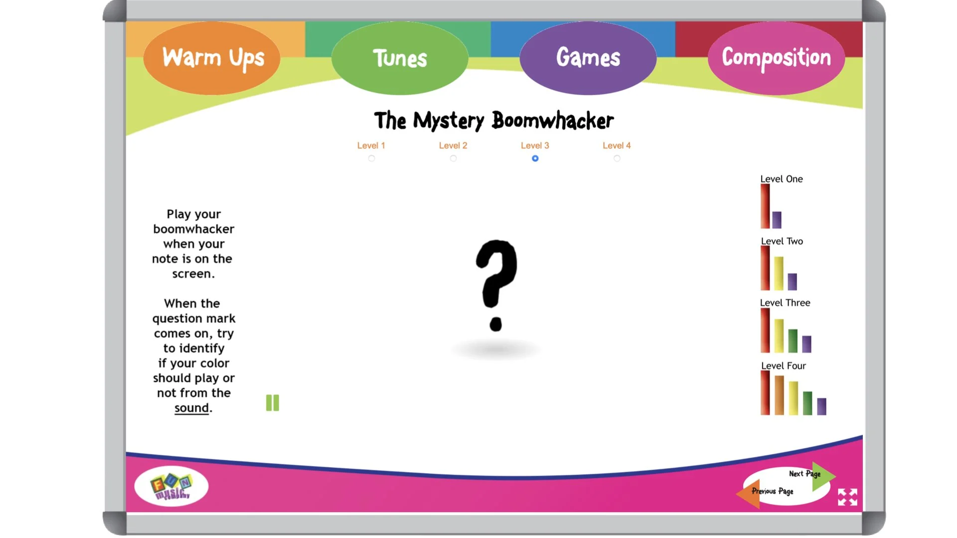 Mystery Boomwhacker Game