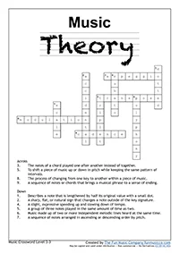 Crosswords_Level3_3 Music Theory Crossword Moderately Advanced Difficulty