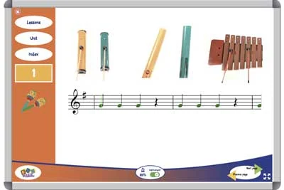 Boomwhacker Beatz animations for grade 1